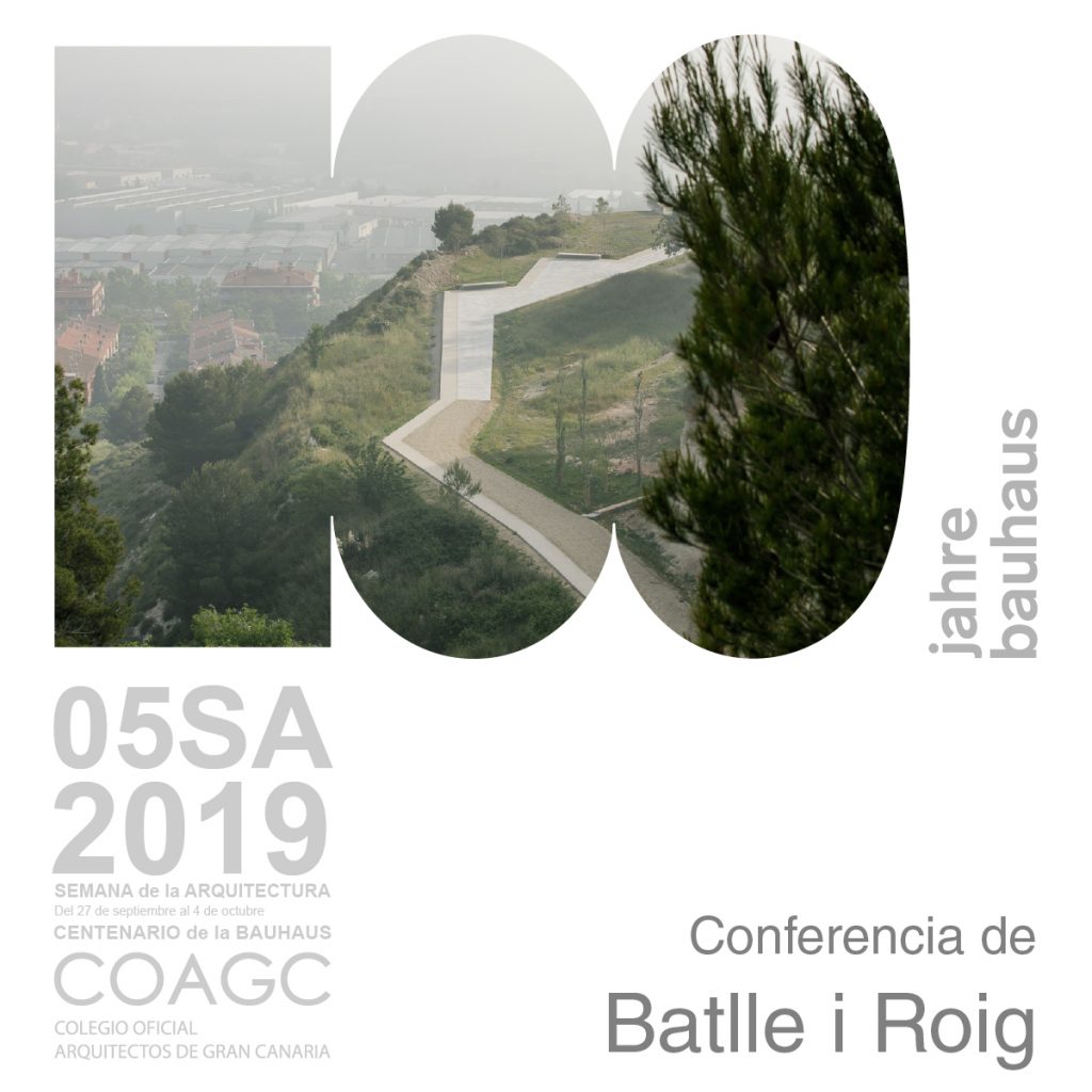 Conferencia de Batlle i Roig Arquitectura