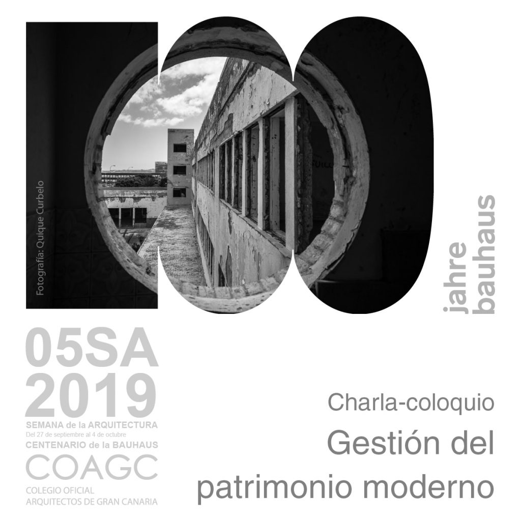 Charla-coloquio ‘Gestión del patrimonio moderno’