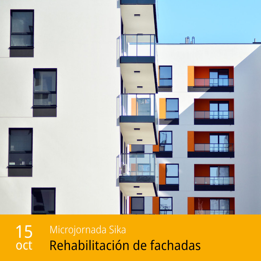 Microjornada sobre rehabilitación de fachadas