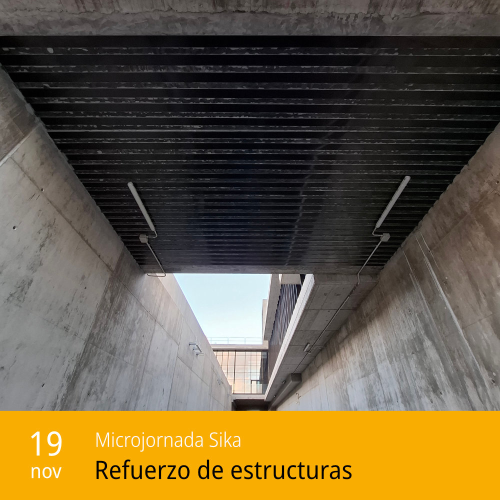 Microjornada sobre refuerzo de estructuras